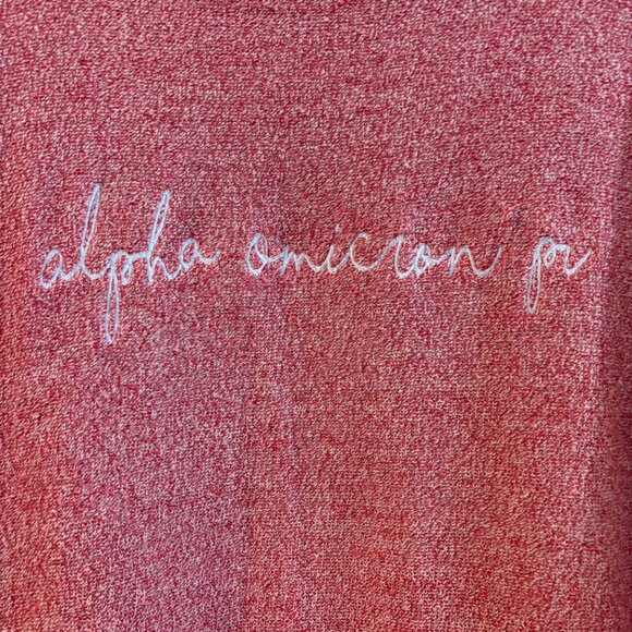 Alpha Omicron Pi Boxercraft Sweatshirt - Picture 3 of 5